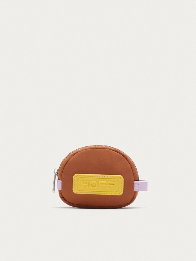 Carteras Hoff Nylon Coin Mujer Kaki Amarillo | CYIZ-03741