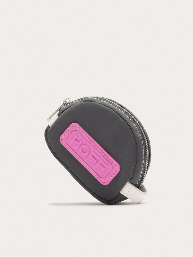 Carteras Hoff Nylon Coin Mujer Negras Rosas | DHZT-64075