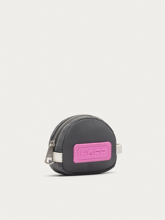 Carteras Hoff Nylon Coin Mujer Negras Rosas | DHZT-64075