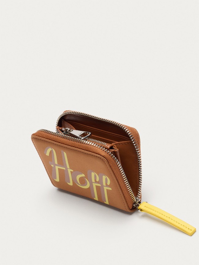 Carteras Hoff Nylon Logo Mujer Kaki | VUTP-94138