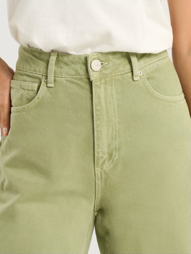 Jeans Hoff Green Azores Mujer Verde | ALJO-95720