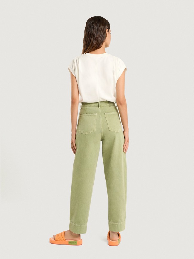 Jeans Hoff Green Azores Mujer Verde | ALJO-95720