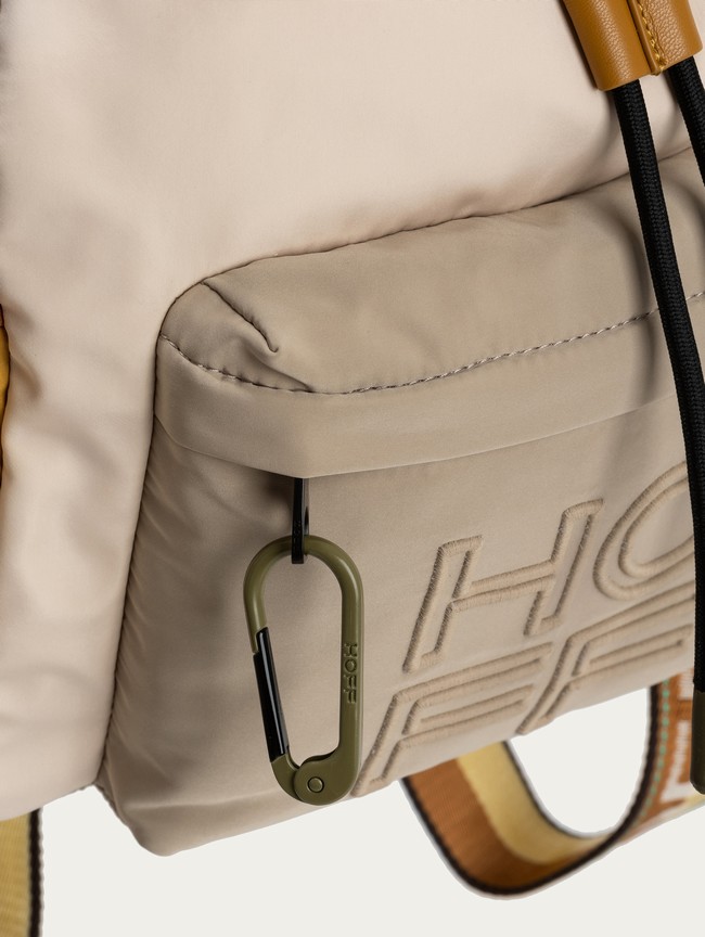 Mochilas Hoff Canal Mujer Beige Marrones | TQEH-98763