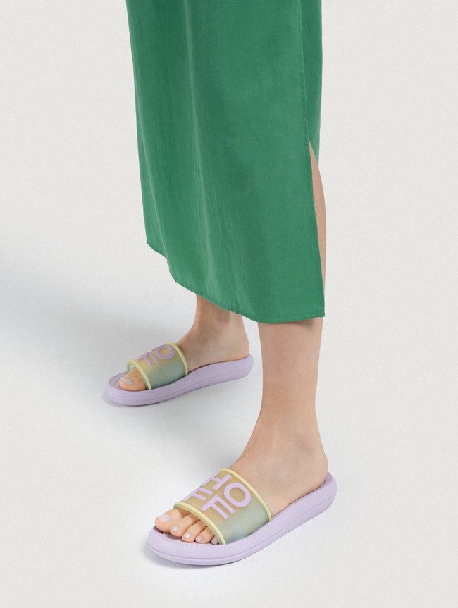Sandalias Hoff Beach Lila Mujer Moradas | ZXBN-76948
