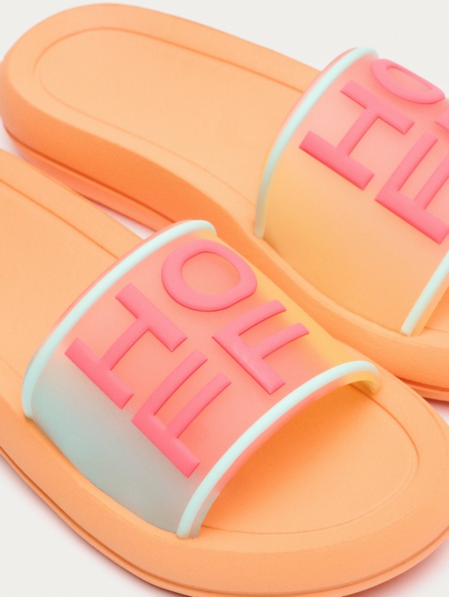 Sandalias Hoff Beach Mujer Naranjas | NBXY-01859