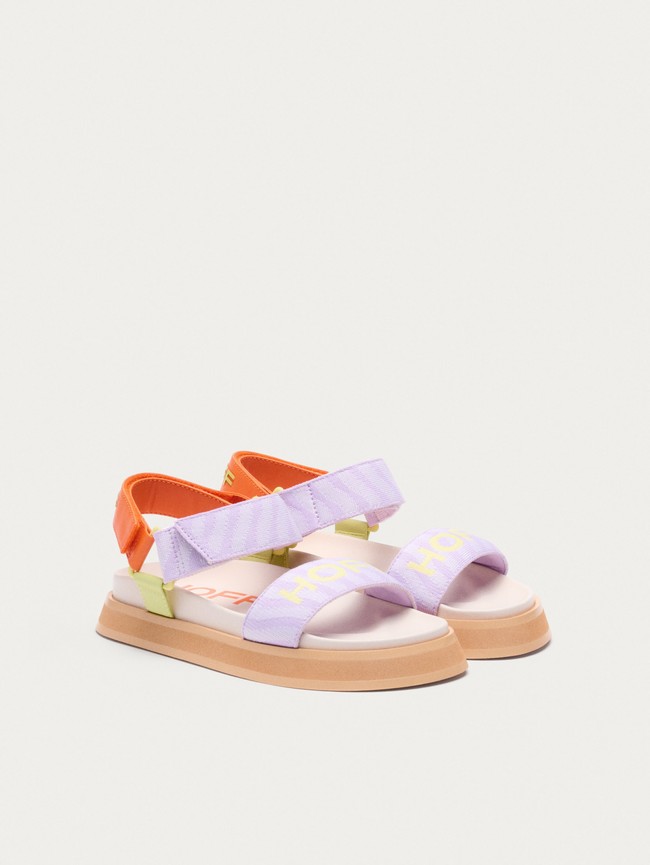 Sandalias Hoff Bio Garden Lila Mujer Moradas Naranjas | TOSI-43682