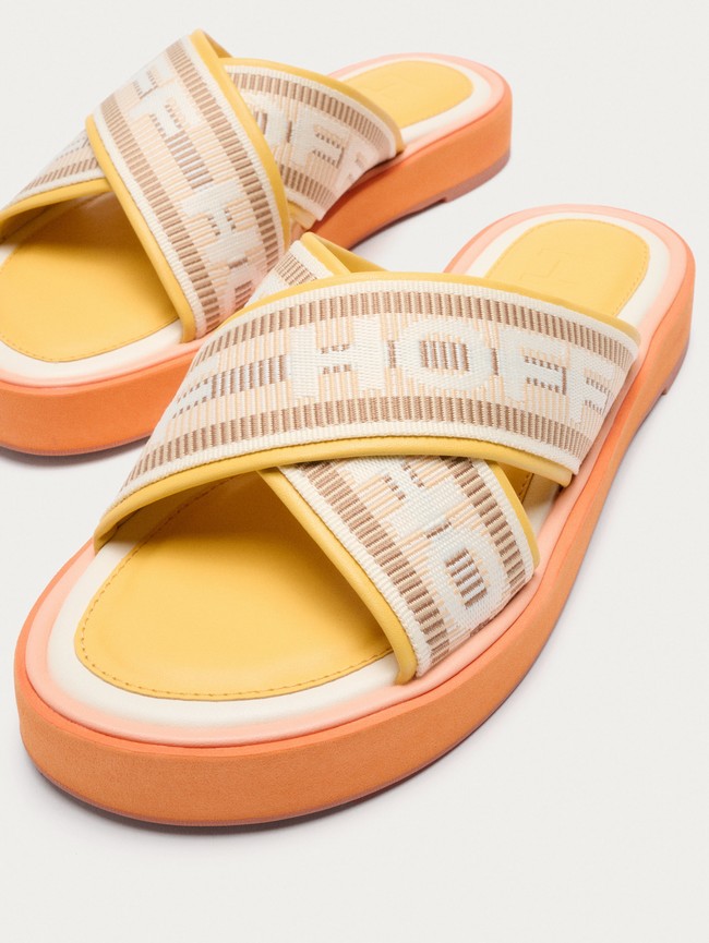 Sandalias Hoff Camel Market Mujer Naranjas | NCFQ-65273