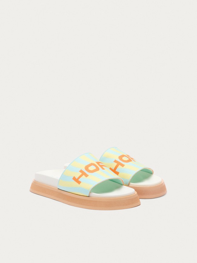 Sandalias Hoff Lime Park Mujer Multicolor | RUPT-32857