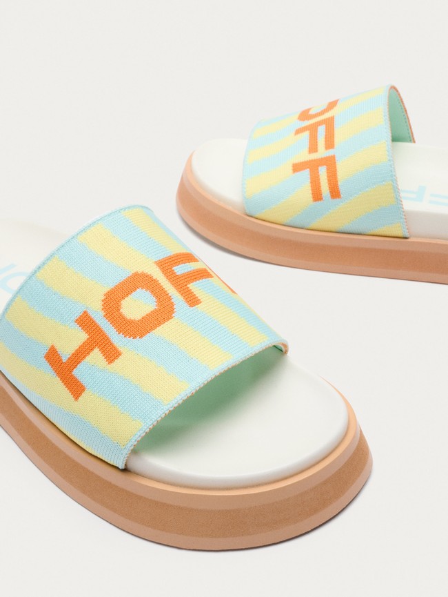 Sandalias Hoff Lime Park Mujer Multicolor | RUPT-32857