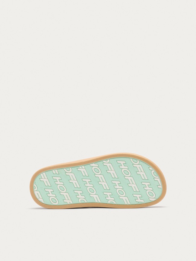 Sandalias Hoff Off White Road Mujer Blancas | VFGD-67143