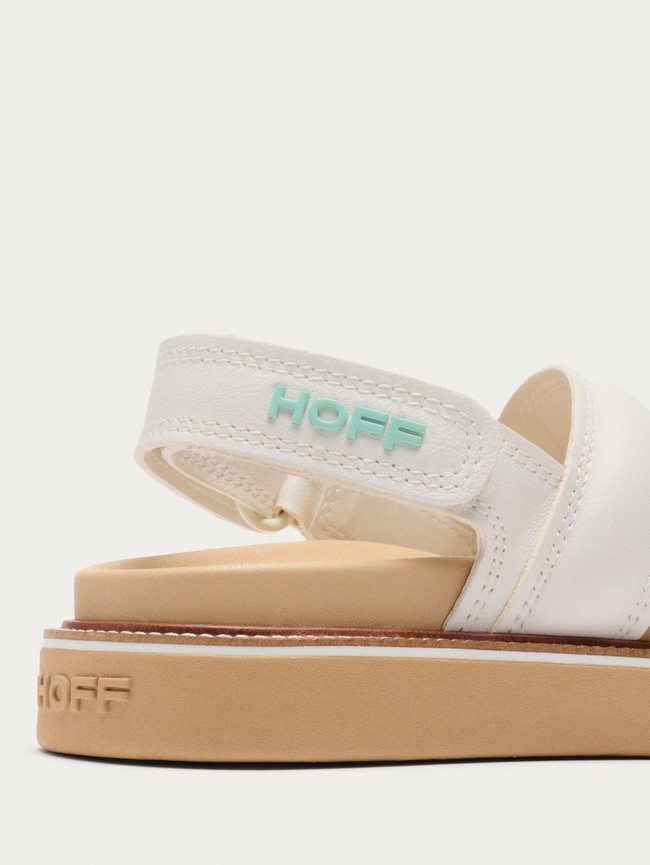 Sandalias Hoff Off White Road Mujer Blancas | VFGD-67143