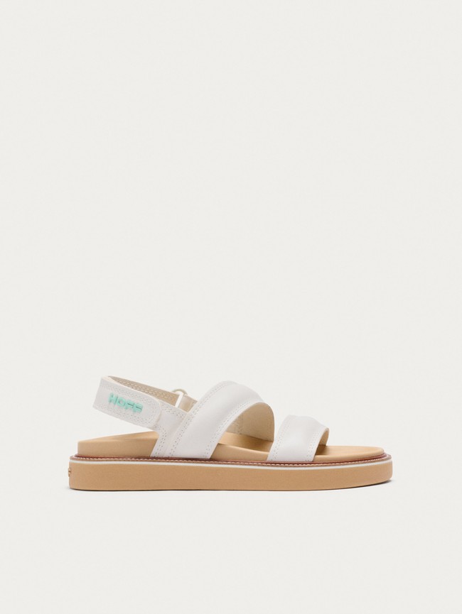 Sandalias Hoff Off White Road Mujer Blancas | VFGD-67143