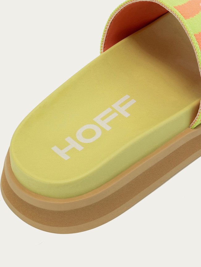 Sandalias Hoff Park Mujer Verde Naranjas | UIFN-17904