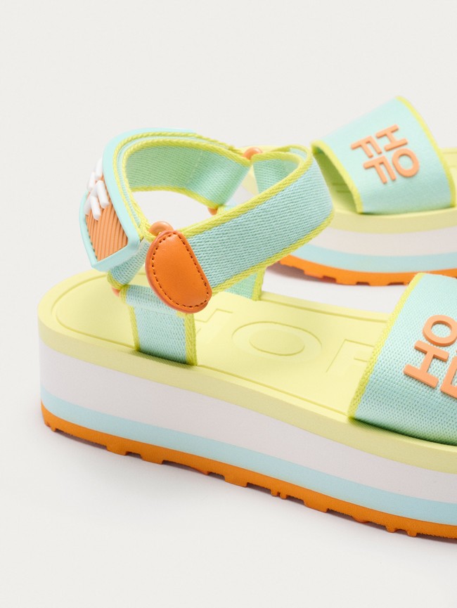 Sandalias Hoff Party Mujer Multicolor | EWGC-43258
