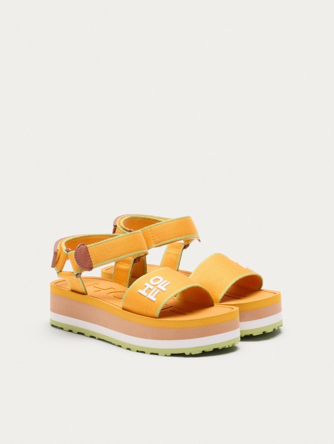 Sandalias Hoff Party Mujer Naranjas | KLNF-94815