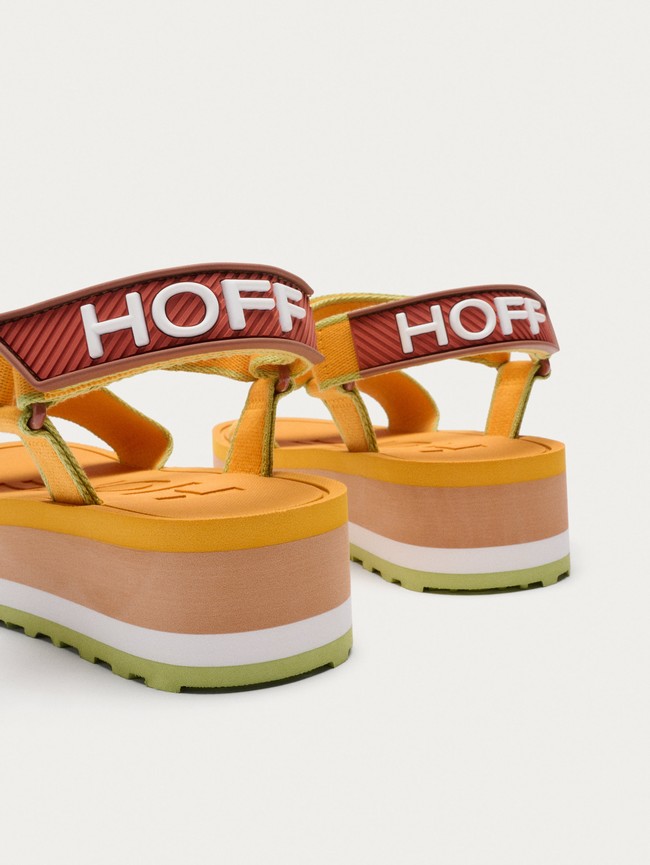 Sandalias Hoff Party Mujer Naranjas | KLNF-94815