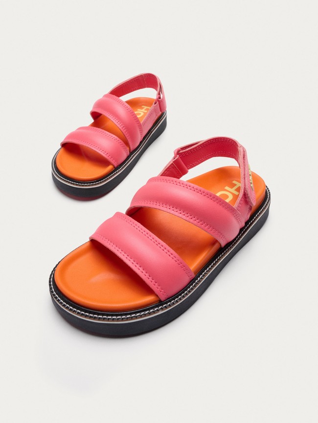 Sandalias Hoff Road Mujer Rojas | HQKN-30879