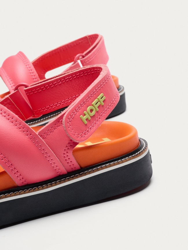 Sandalias Hoff Road Mujer Rojas | HQKN-30879