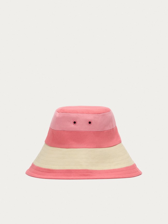 Sombreros Hoff Pier Cotton Bucket Mujer Rosas | FOYU-90387