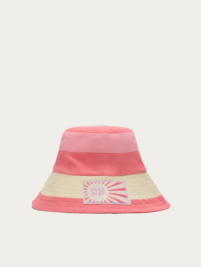 Sombreros Hoff Pier Cotton Bucket Mujer Rosas | FOYU-90387