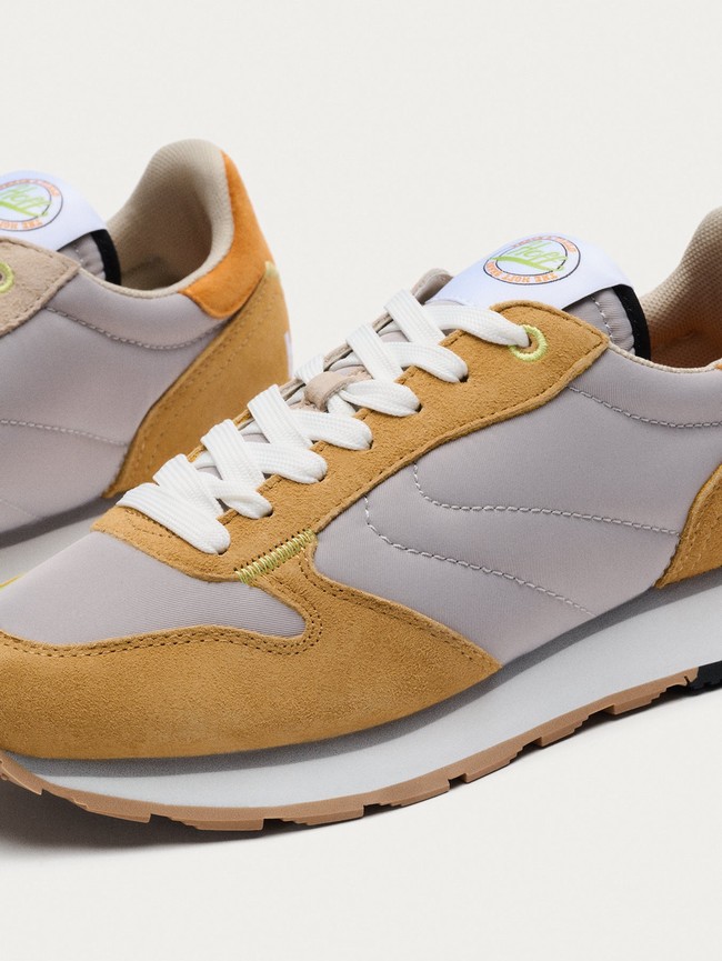 Zapatillas Hoff Athens Mujer Gris Naranjas | JENA-73852