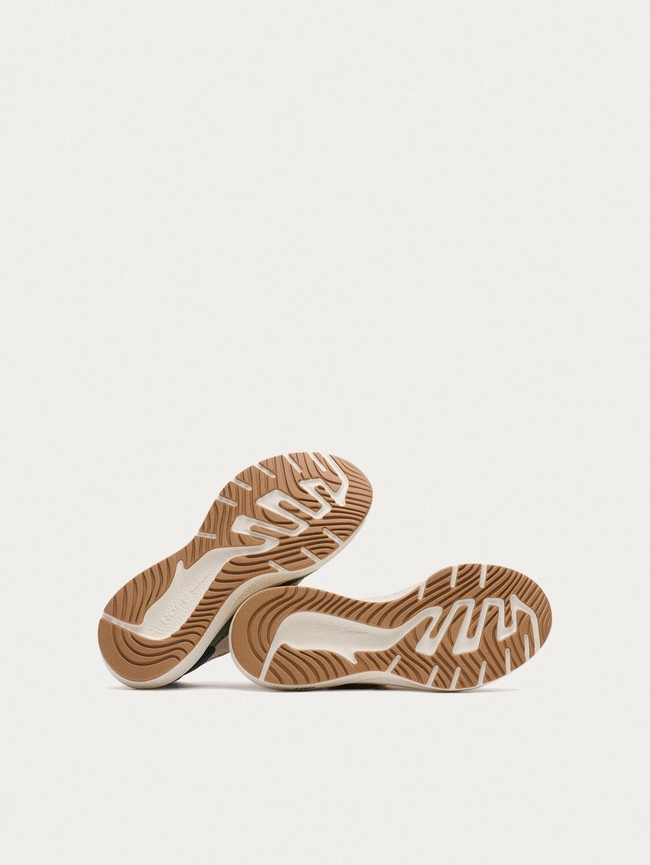 Zapatillas Hoff Beat Mujer Beige Verde | LPQT-70568