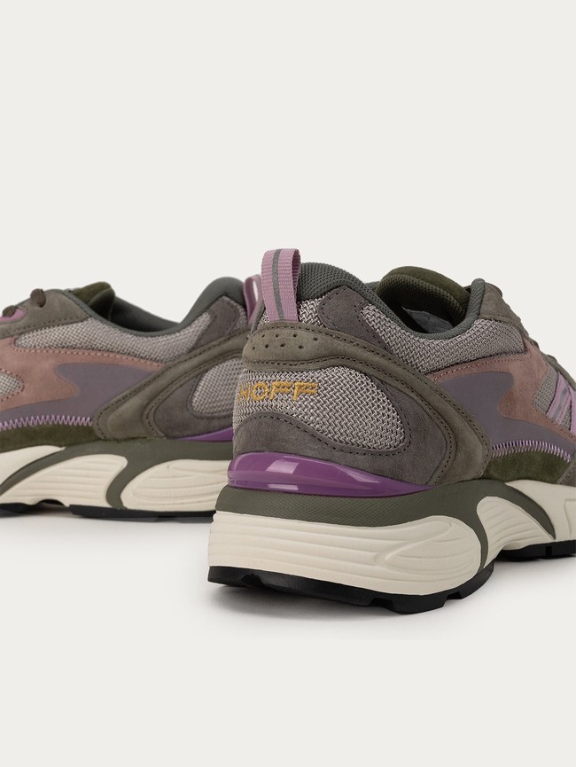 Zapatillas Hoff Dakota Mujer Verde Rosas Gris | XKVO-49682