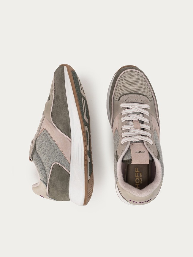 Zapatillas Hoff Dalston Mujer Verde Gris | MKNH-15804