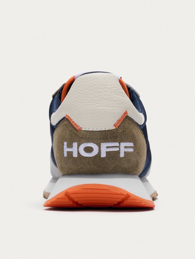 Zapatillas Hoff Delos Hombre Azul Marino Gris Naranjas | UEQO-15948