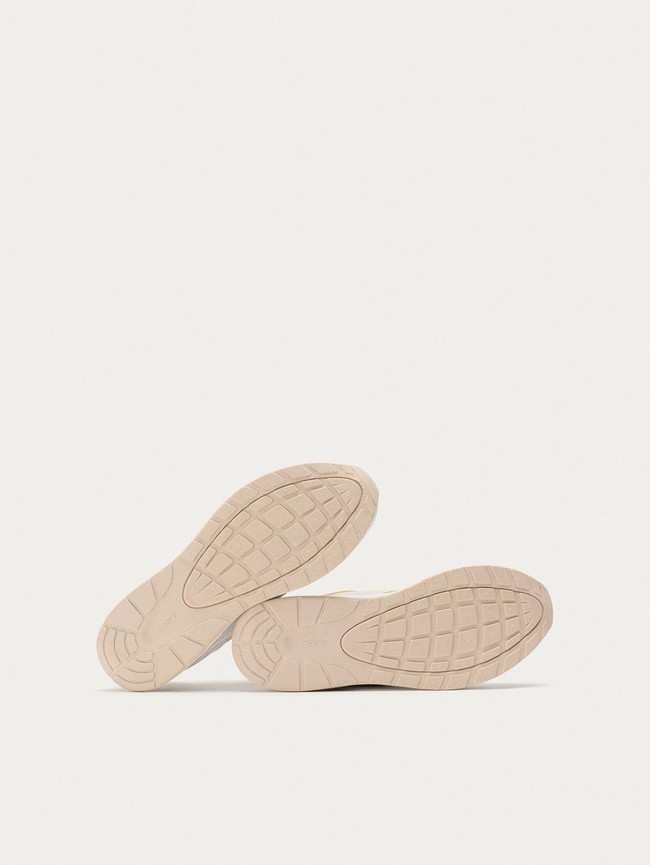 Zapatillas Hoff Evolution Mujer Blancas Beige | NBZA-56948