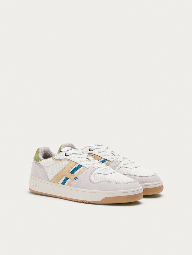 Zapatillas Hoff Lexington Hombre Gris Blancas | LYKW-41903
