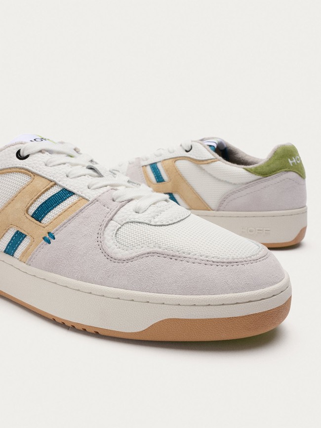 Zapatillas Hoff Lexington Hombre Gris Blancas | LYKW-41903
