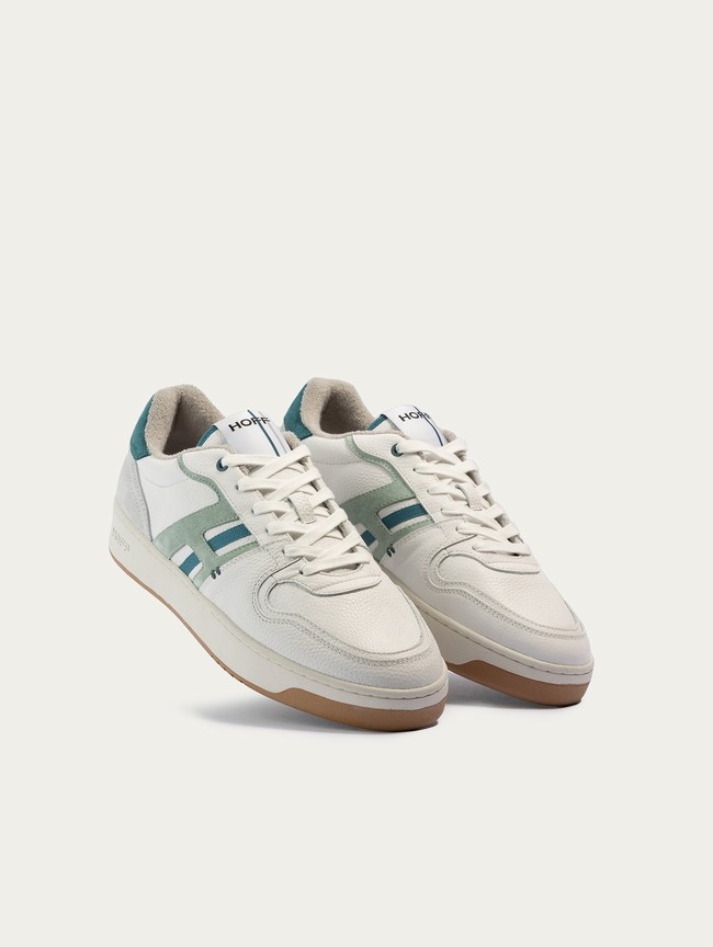 Zapatillas Hoff Long Beach Hombre Blancas Azules | LBGY-86905