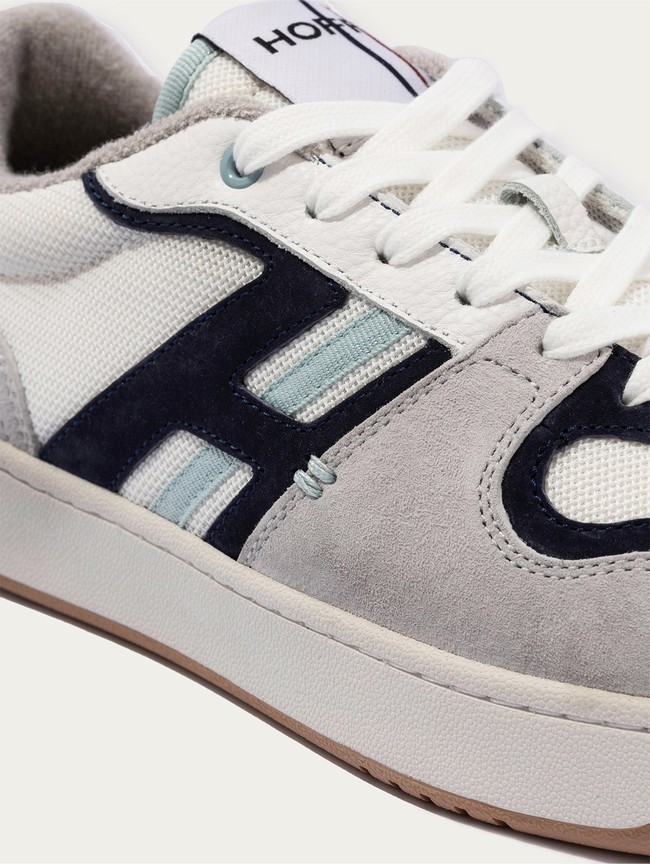 Zapatillas Hoff Melrose Hombre Gris Blancas Negras | AOQI-21504