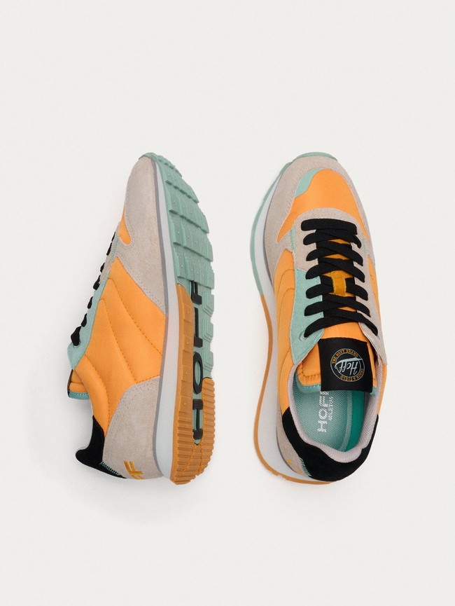 Zapatillas Hoff Miletus Mujer Gris Naranjas | PTUL-81746