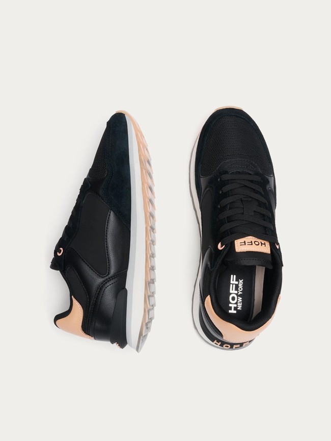 Zapatillas Hoff New York Mujer Negras | GYZC-34529