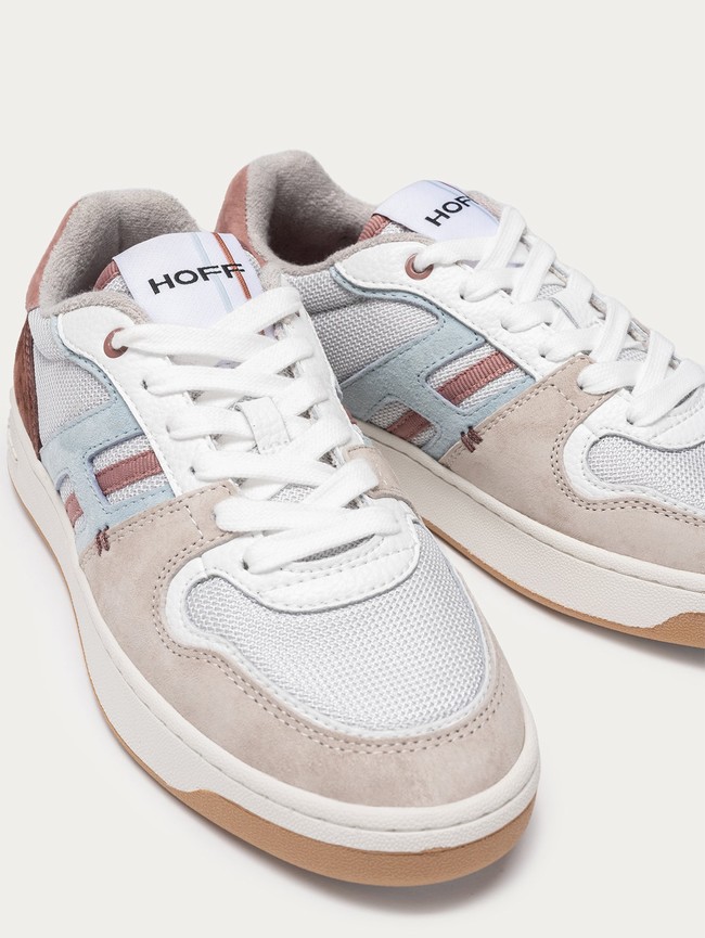 Zapatillas Hoff Rådhuset Mujer Blancas Gris | VTJW-81043