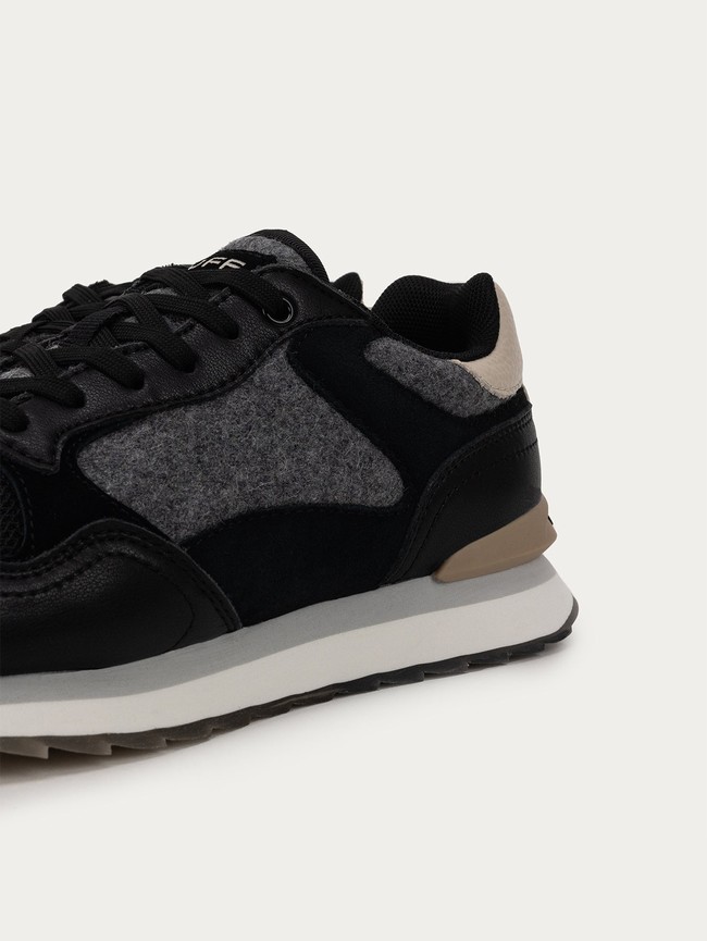 Zapatillas Hoff Reading Mujer Negras | RXYB-40635
