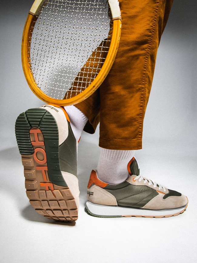 Zapatillas Hoff Rhodes Hombre Gris Verde | MBYV-52064