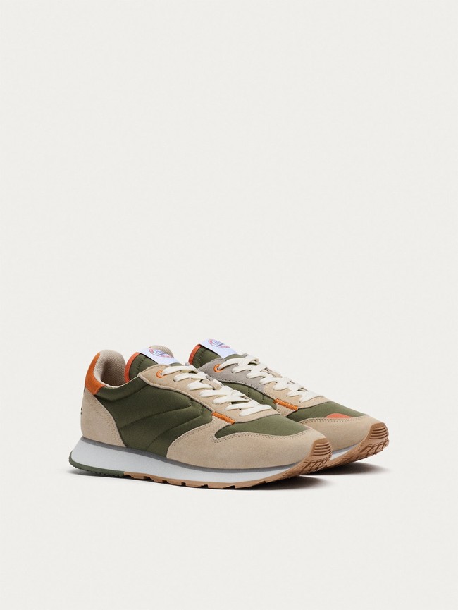 Zapatillas Hoff Rhodes Hombre Gris Verde | MBYV-52064