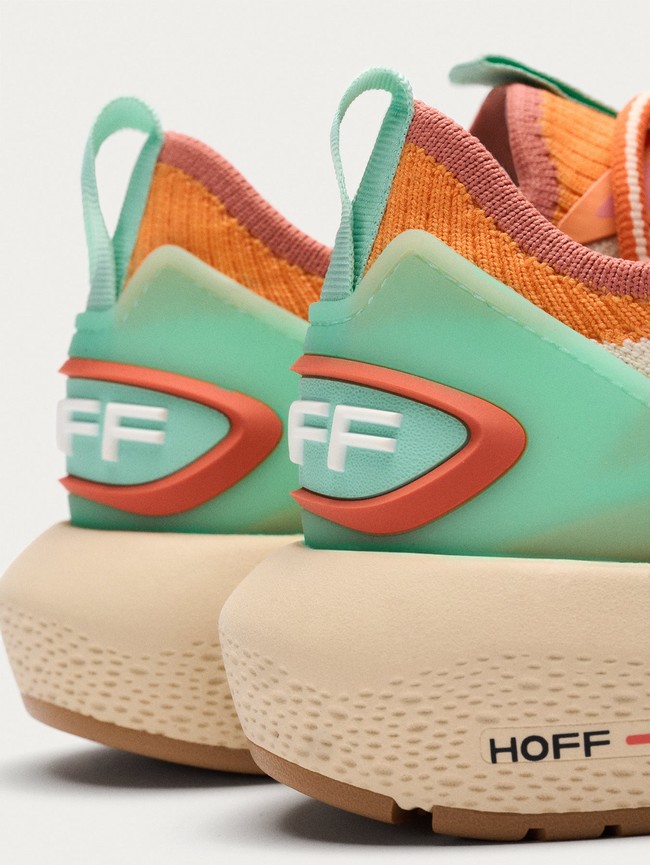 Zapatillas Hoff Stream Mujer Naranjas Verde | CYQN-08579