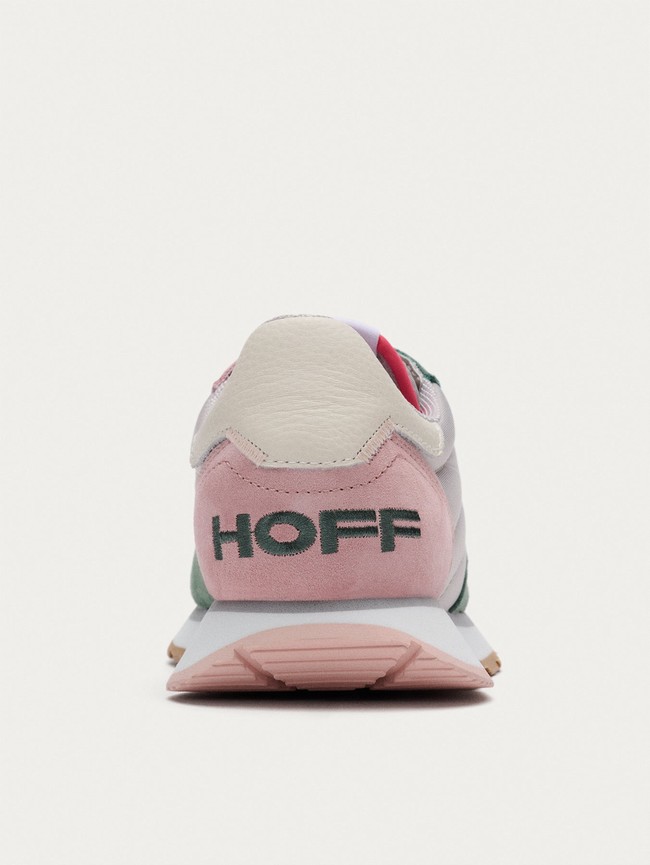 Zapatillas Hoff Syracuse Mujer Verde Rosas Gris | NROH-09736