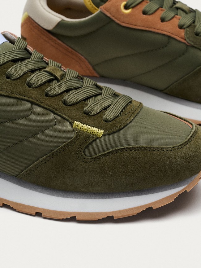 Zapatillas Hoff Thebes Mujer Verde Marrones | ALPU-91572