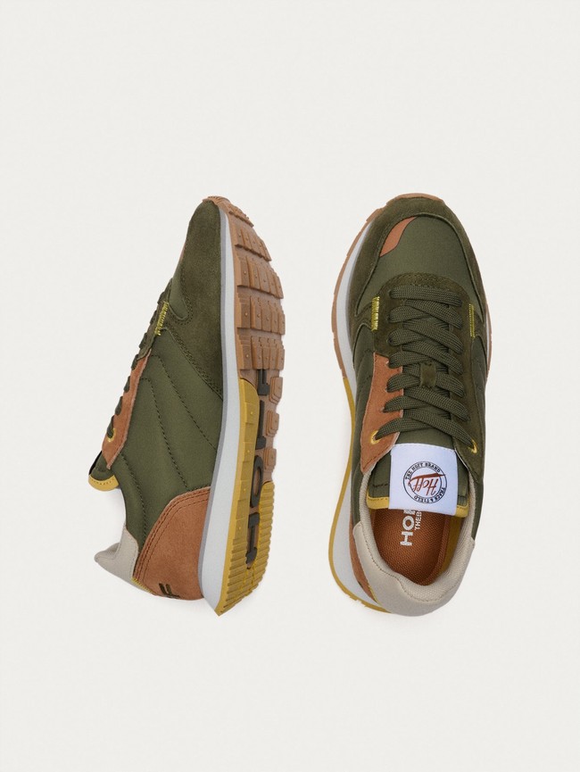 Zapatillas Hoff Thebes Mujer Verde Marrones | ALPU-91572