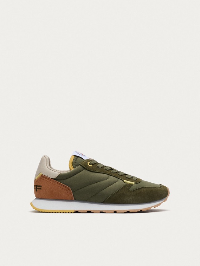 Zapatillas Hoff Thebes Mujer Verde Marrones | ALPU-91572