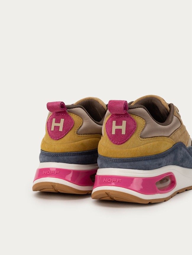 Zapatillas Hoff Toronto Bay Mujer Azul Marino Marrones | YCRG-36874