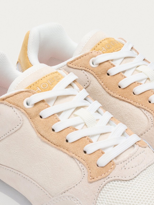 Zapatillas Hoff Toulouse Mujer Beige Blancas | QJCU-04961