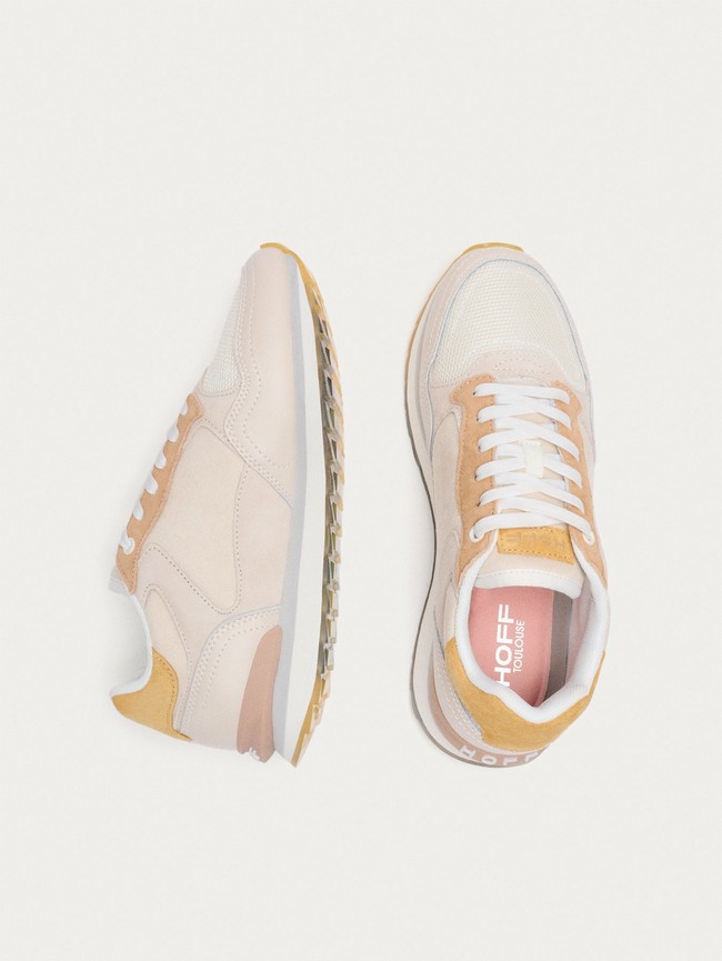 Zapatillas Hoff Toulouse Mujer Beige Blancas | QJCU-04961