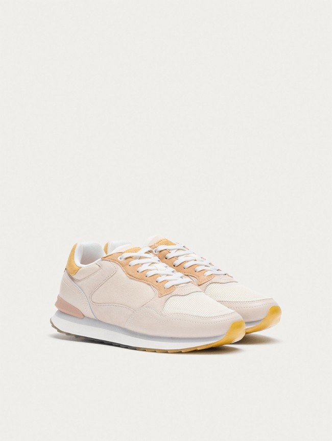 Zapatillas Hoff Toulouse Mujer Beige Blancas | QJCU-04961