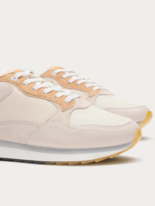 Zapatillas Hoff Toulouse Mujer Beige Blancas | QJCU-04961
